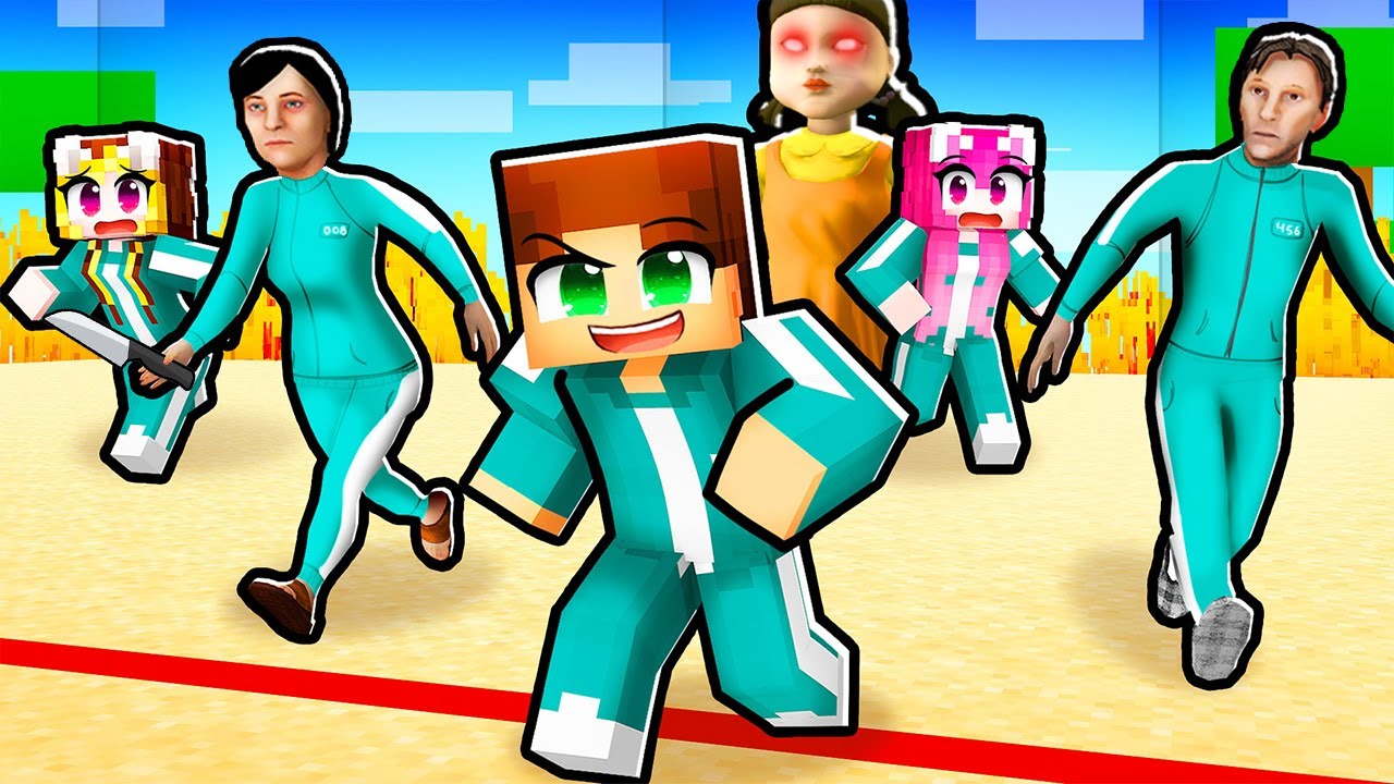 Jakey si Parintii STRICTI in *SQUID GAME 2* pe Minecraft...