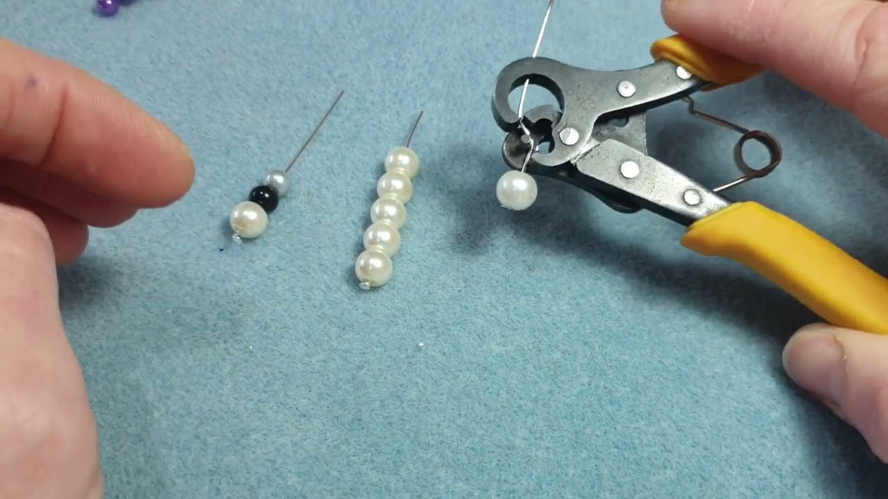 How to use One-Step-Loopers to make loops in headpins and eyepins