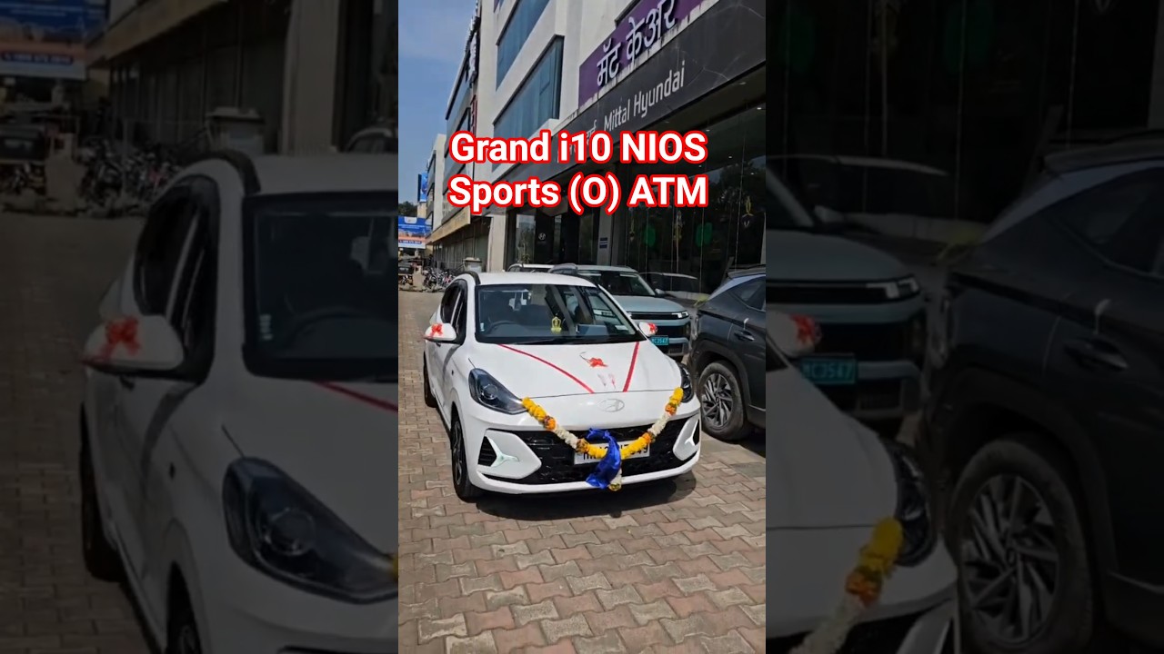 Grand i10 NIOS Sportz (Optional) AMT 2025 #grandi10nios #grandi10 #hyundai #car #newcar #reels
