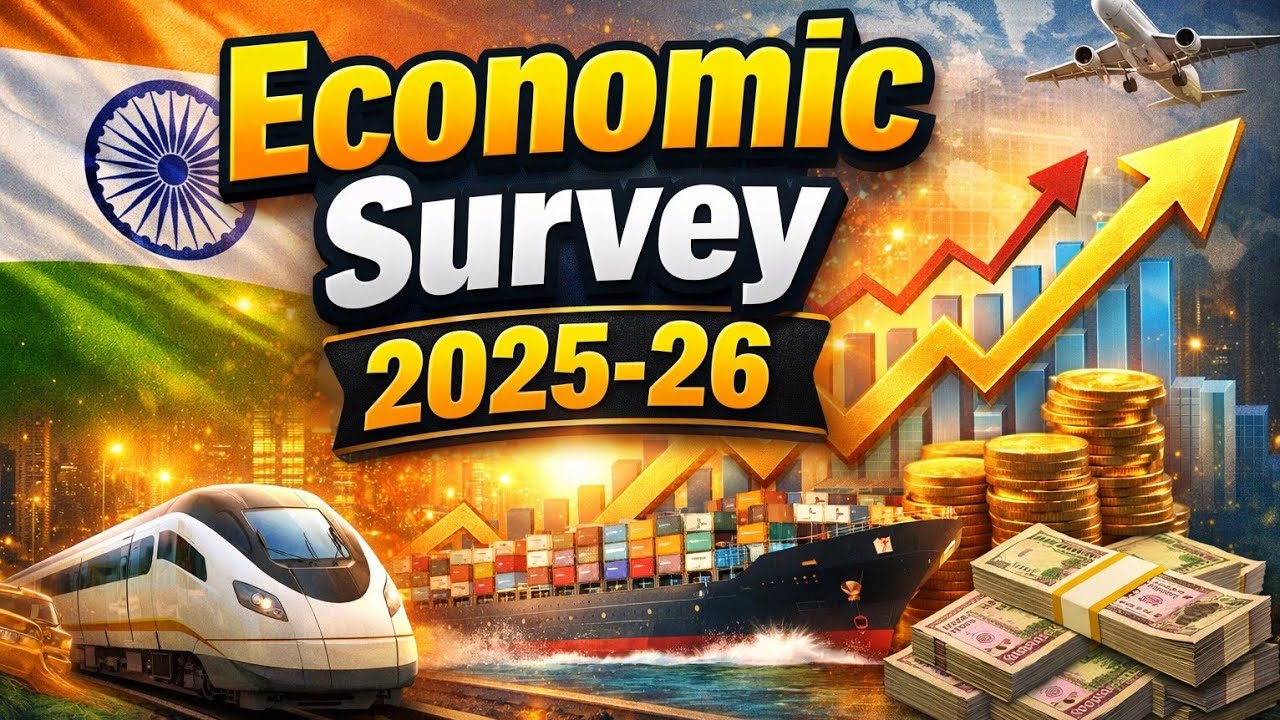 Economic Survey 2025–26 🔥 India’s Economy Explained Simply
