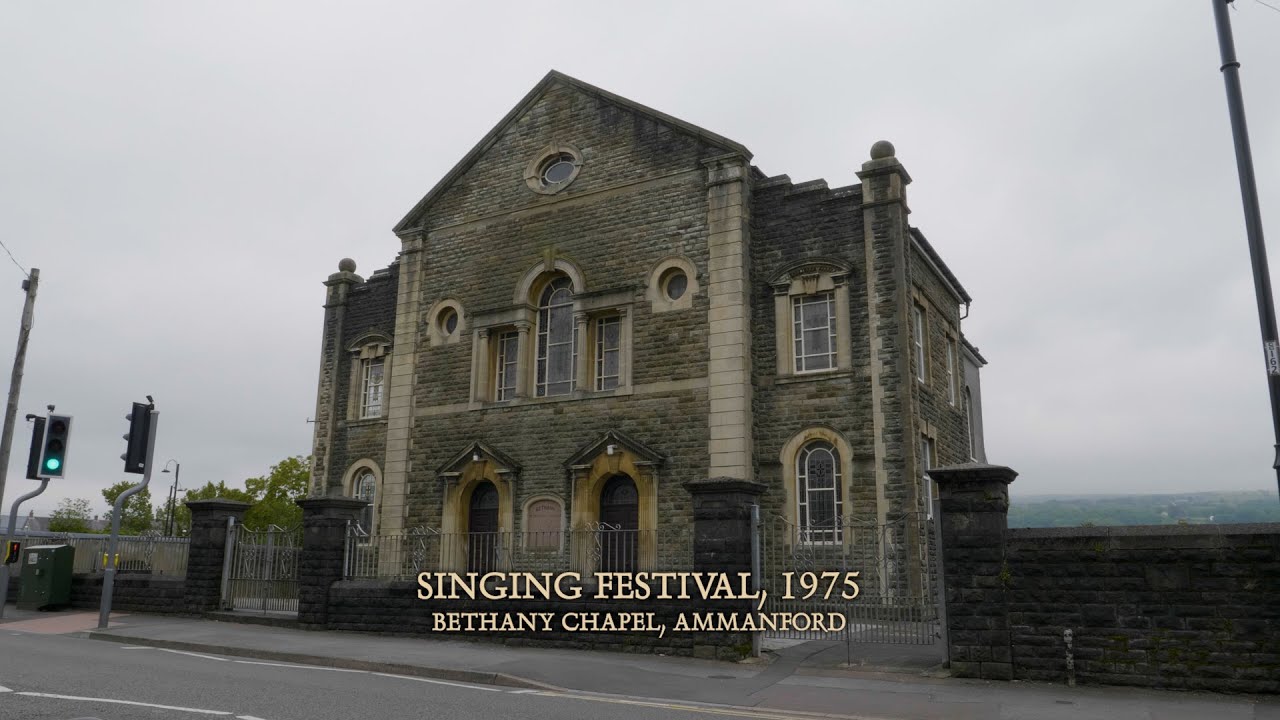 Cymanfa Ganu (Singing Festival) | Bethany Church, Ammanford, May 1975