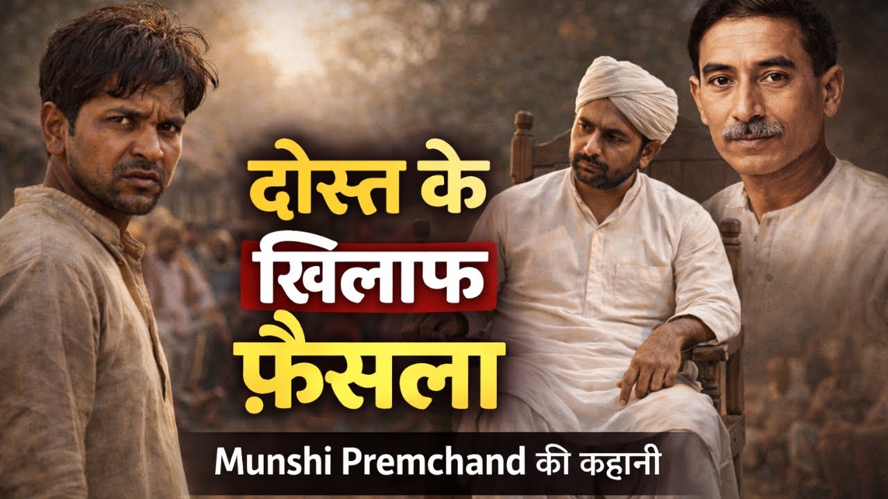 Dost ke Khilaaf Faisla | Panch Parmeshwar | Munshi Premchand Ki Kahani #story #storytime #stories