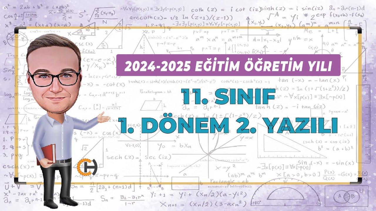 11.Sınıf 1.Dönem 2.Yazılı Konu Özetli Hazırlık Çalışması | Trigonometri & Analitik & Fonksiyonlar