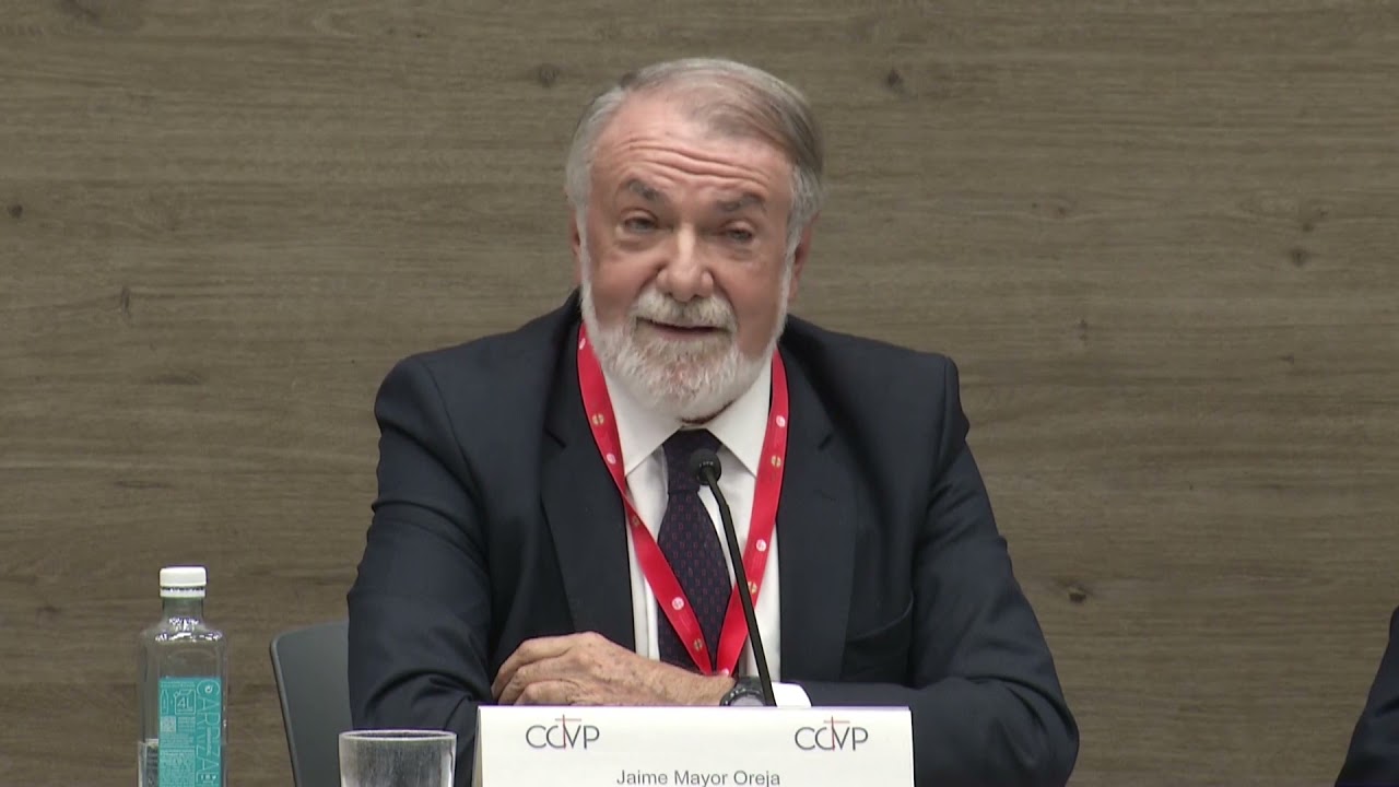 Libertad de educación y democracia a cargo de Jaime Mayor Oreja, presidente de “One of Us”.