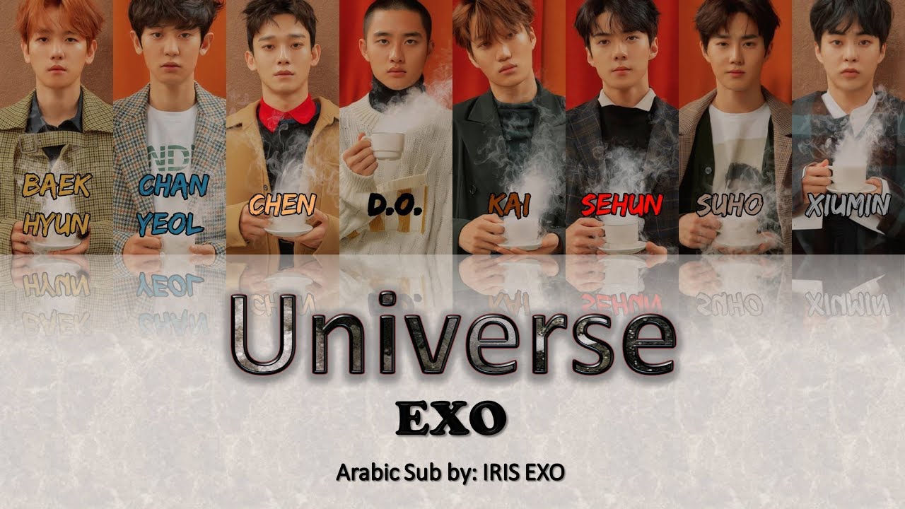 EXO - Universe || [Arabic Sub] (Color Coded)