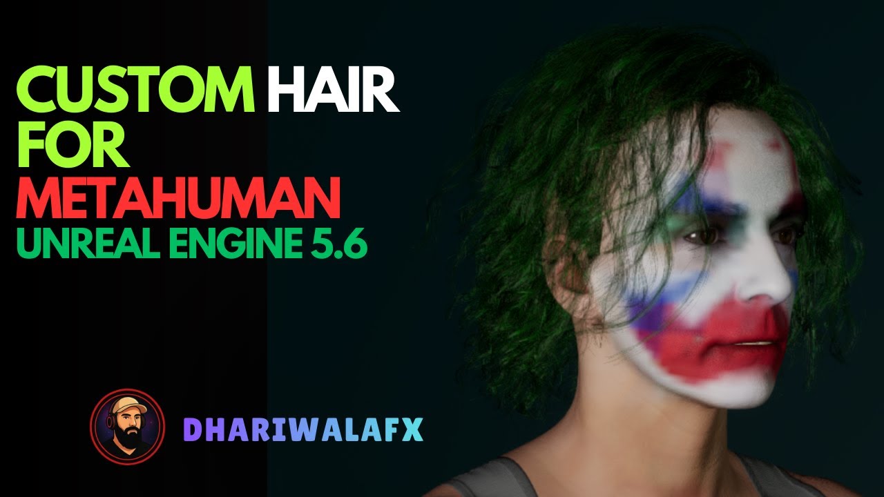 Unreal Engine 5.6 - Create Custom Hair for Metahuman