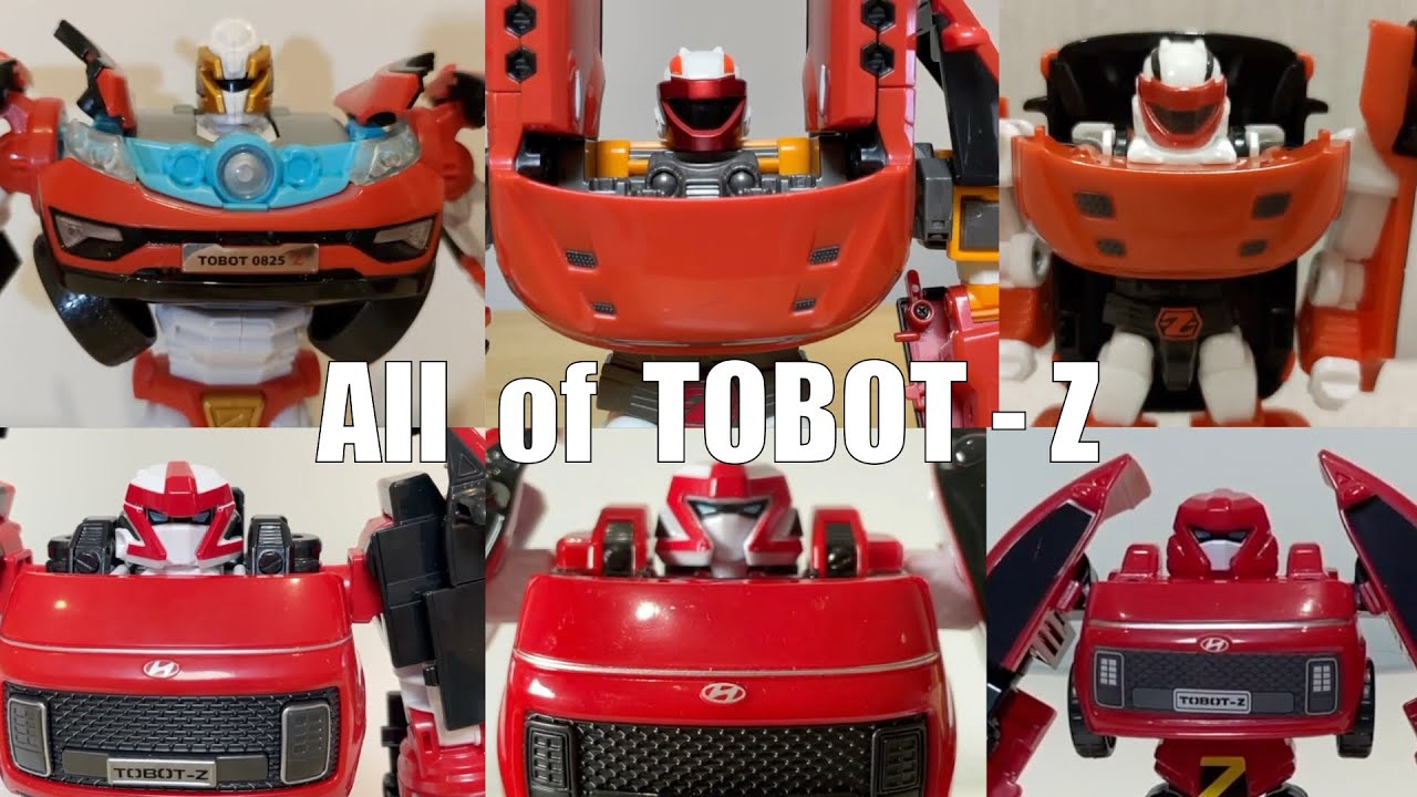 또봇 Z 리뷰 몰아보기 (오리지널부터 2024 뉴또봇까지) All of Tobot Z