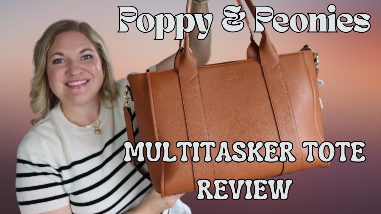 Poppy and Peonies Multitasker Tote Bag Review