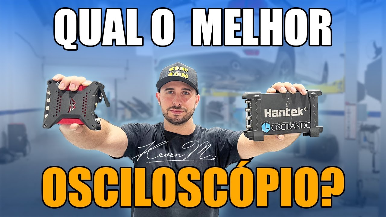 Qual Osciloscópio Comprar em 2025 - Hantek x New Tecnoscópio