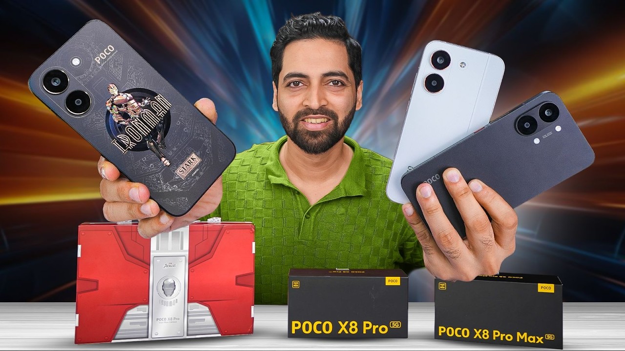 India's New Flagship Killers? 🇮🇳 Poco X8 Pro & X8 Pro Max Unboxing