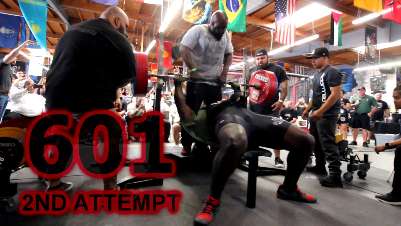 THE UNDEFEATED 600 LBS BEAST | METROFLEX LB BENCH ONLY MEET | 600 SAFE FOR NOW