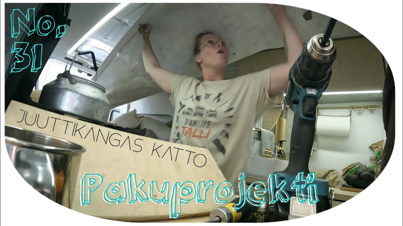 Pakuprojekti 31 // Rakennus saaga päätökseen 1/?     // juuttikangas katto