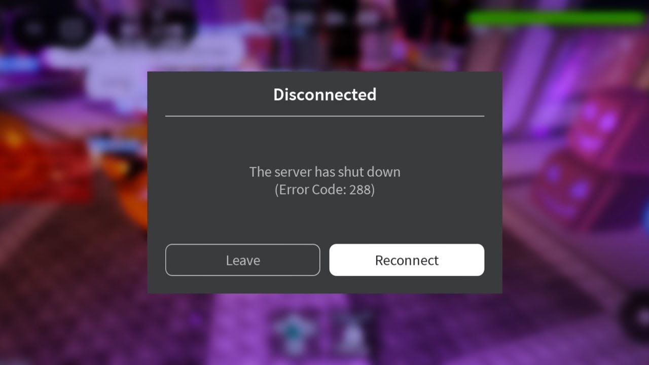 EToH Shutdown 