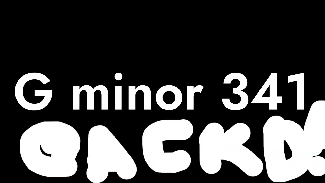 G major 341 and g minor 341 sound effects 30 seconds times