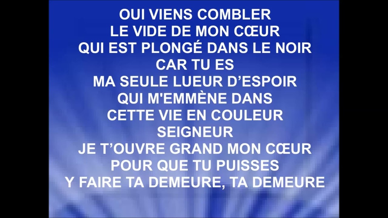 SOUFFLE SUR LES NUAGES DE MA VIE - Cossane (version studio)
