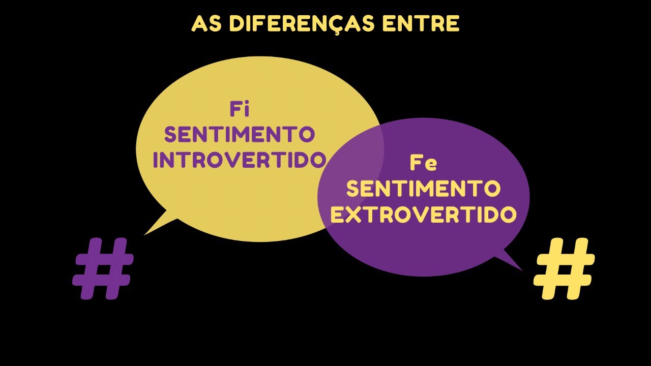 Fi e Fe - Diferenças Entre o Sentimento Introvertido e o Sentimento Extrovertido