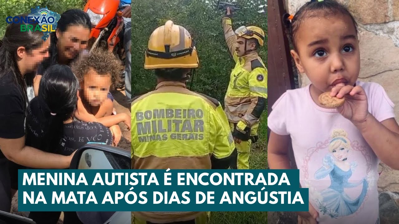 Menina Autista Desaparece Em MG, Mãe Suspeita Sequestro e Desfecho Emociona | Conexão Brasil 