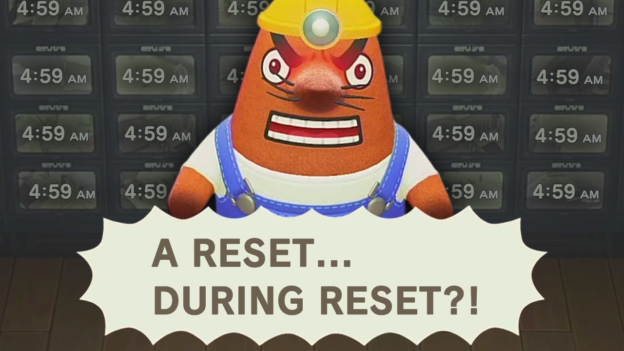 If You Call Resetti's Reset Service at 4:59:59 AM in ACNH 3.0...