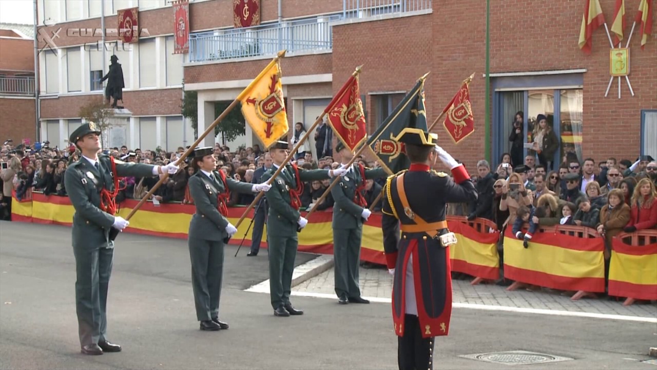 Jura de Bandera de la 99 promoción de Guardias Jóvenes en Valdemoro