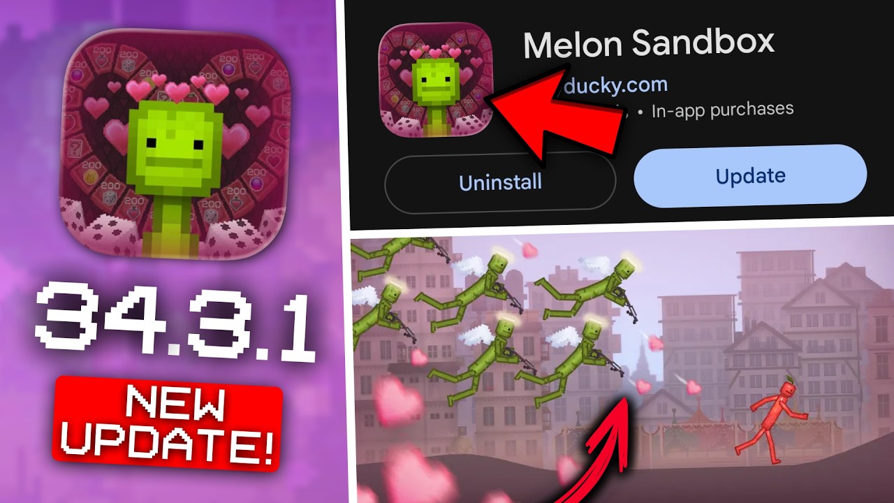NEW UPDATE 34.3.1! NEW EVENT! NEW ICON! Melon Playground