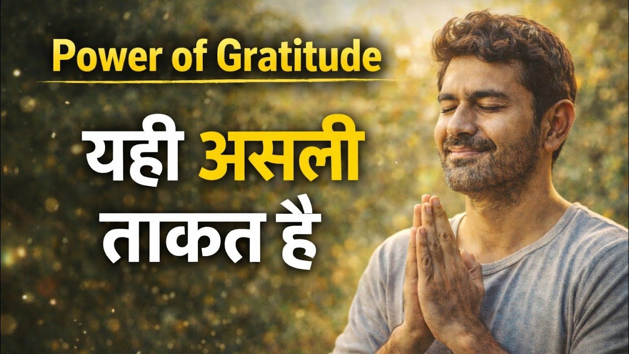 Power of Gratitude | कृतज्ञता की ताकत जो आपकी ज़िंदगी बदल देगी