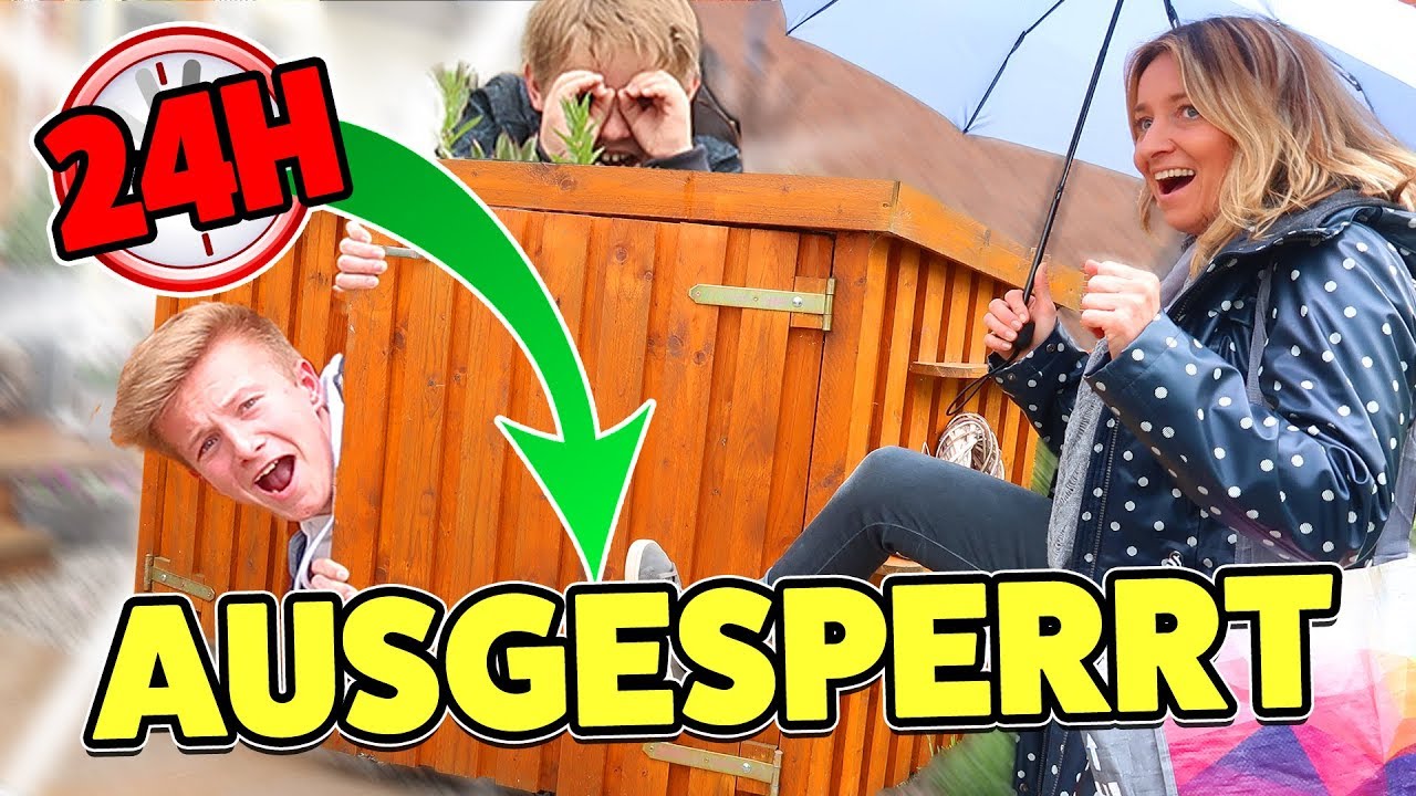 24 STUNDEN AUSGESPERRT AUS HÜTTE ⛔️ KRASS TipTapTube