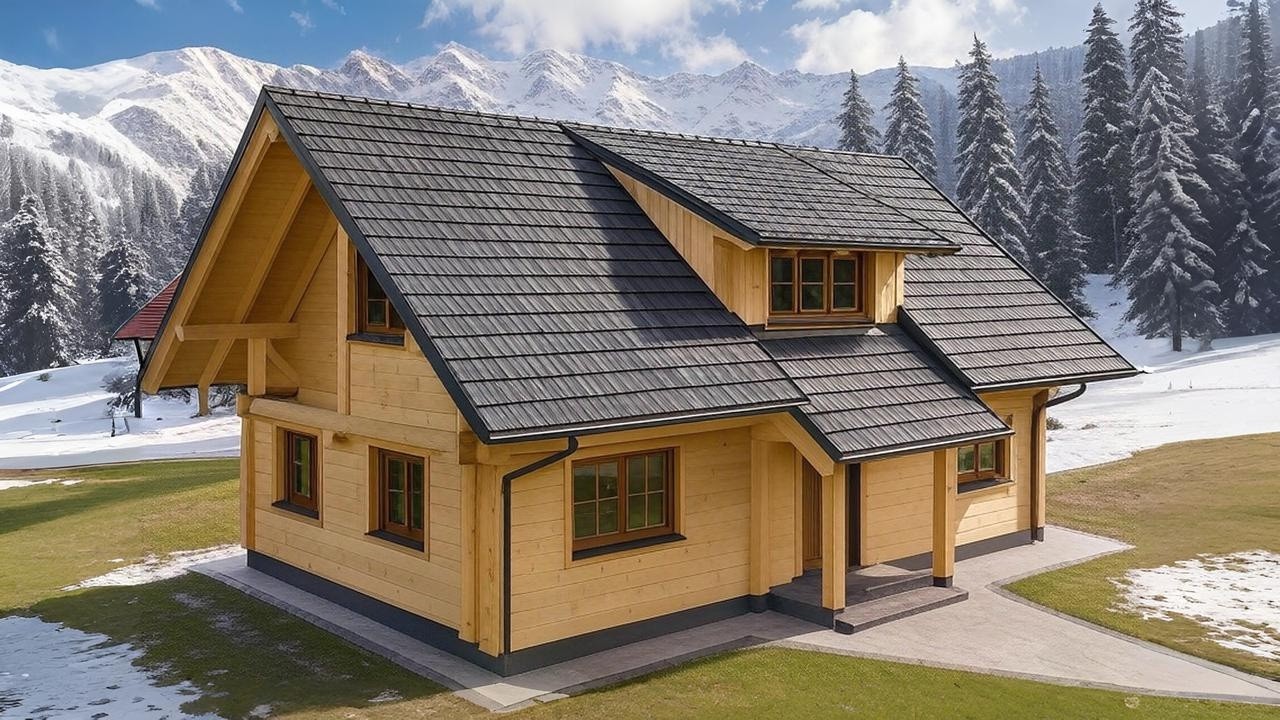 Master Builds Epic Wooden House: A Stunning Marvel
