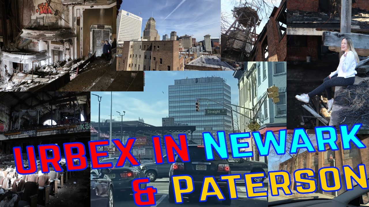 Vlog #276 URBAN EXPLORING IN 2 CITIES IN NEW JERSEY