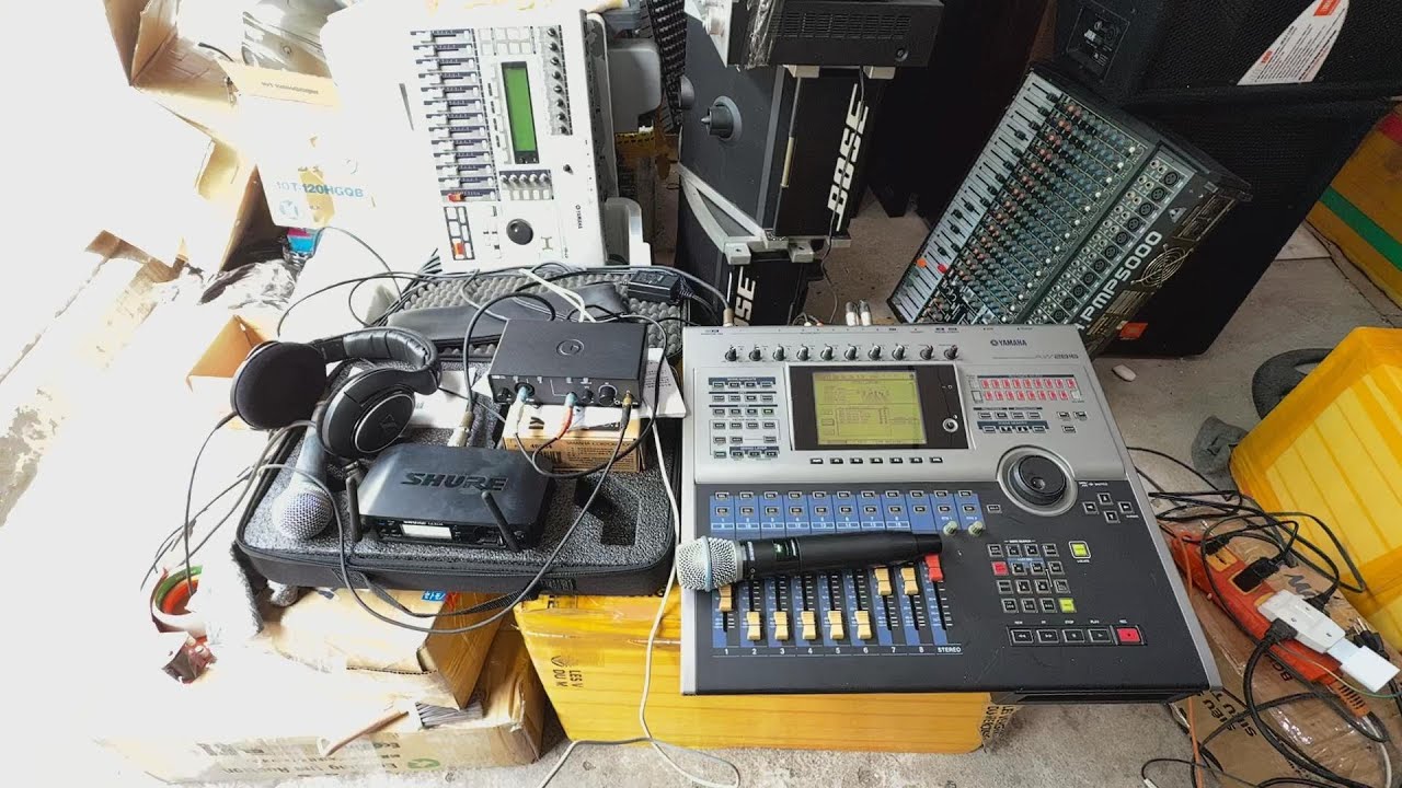 YAMAHA 2816/SHURE GLXD4