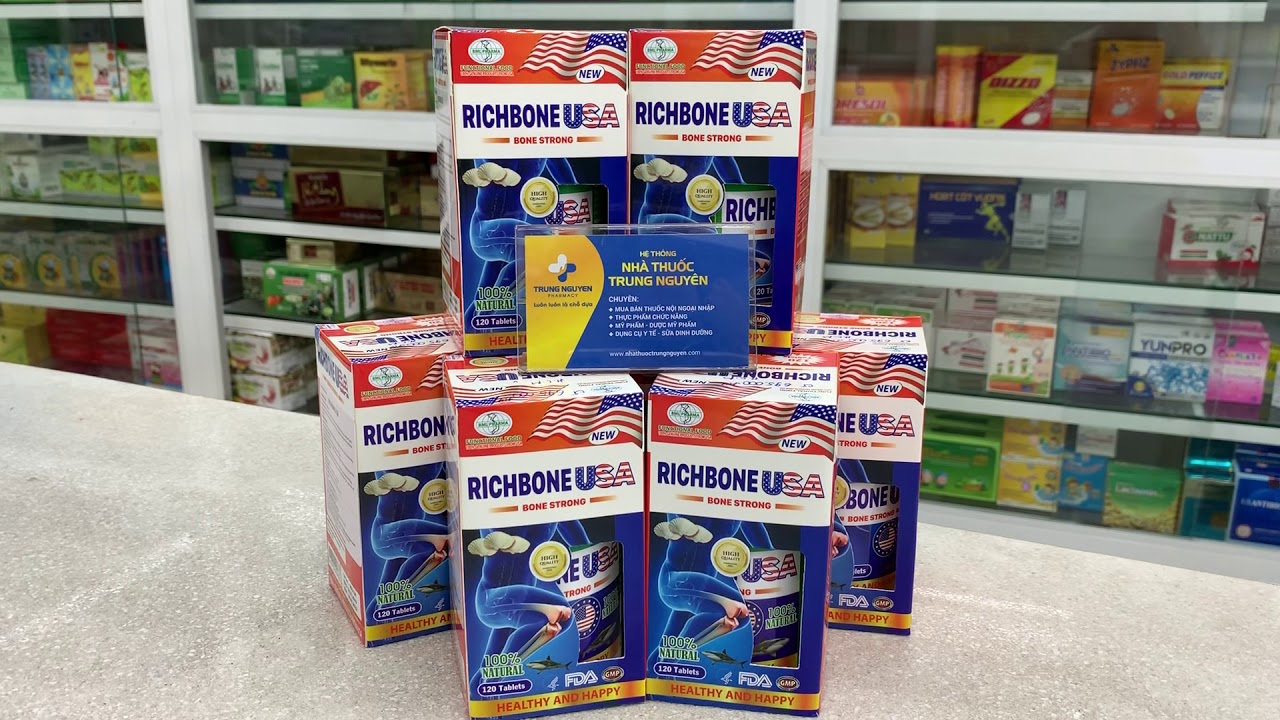 RICHBONE GLUCOSAMIN TỐT CHO KHỚP - NH&Agrave; THUỐC TRUNG NGUY&Ecirc;N
