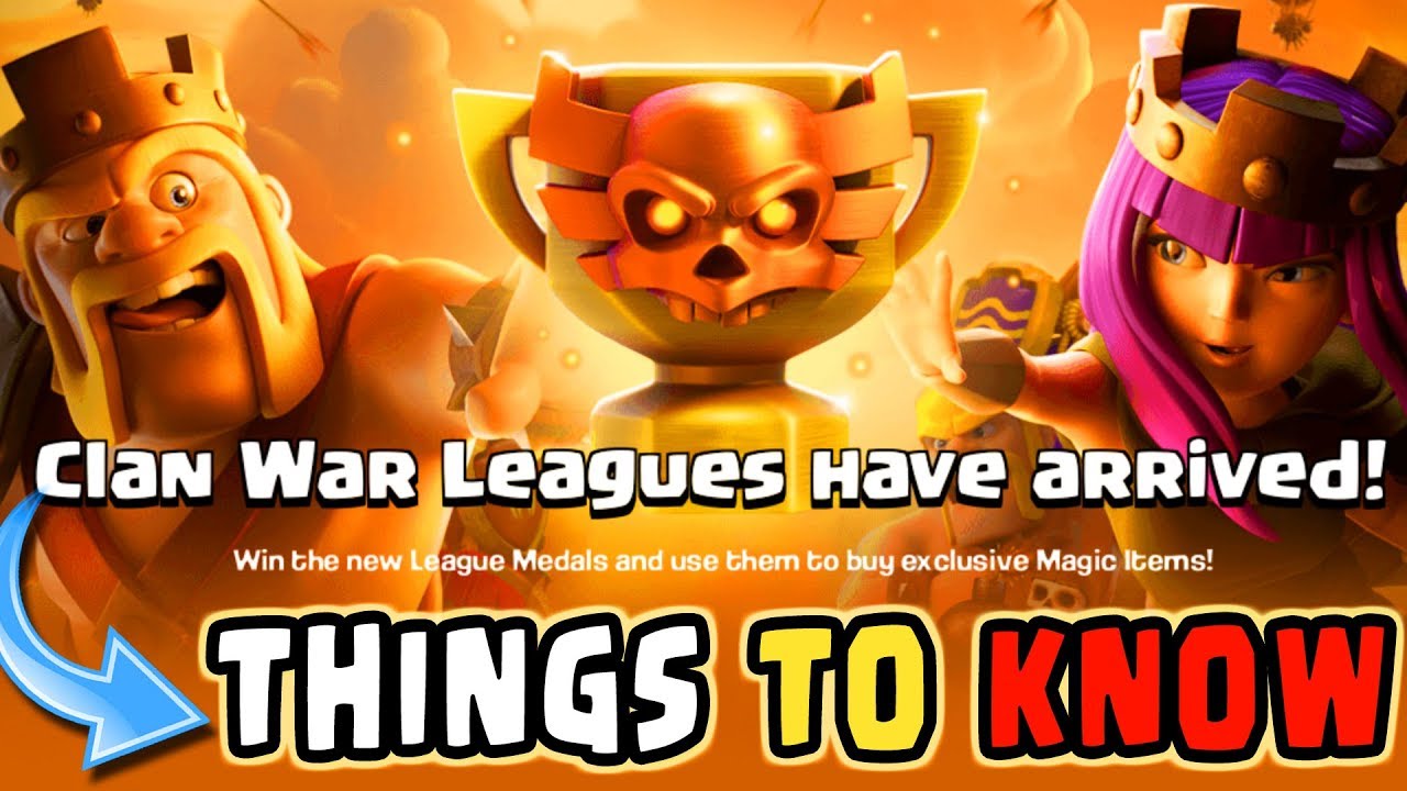 CLAN WAR LEAGUES EXPLAINED 