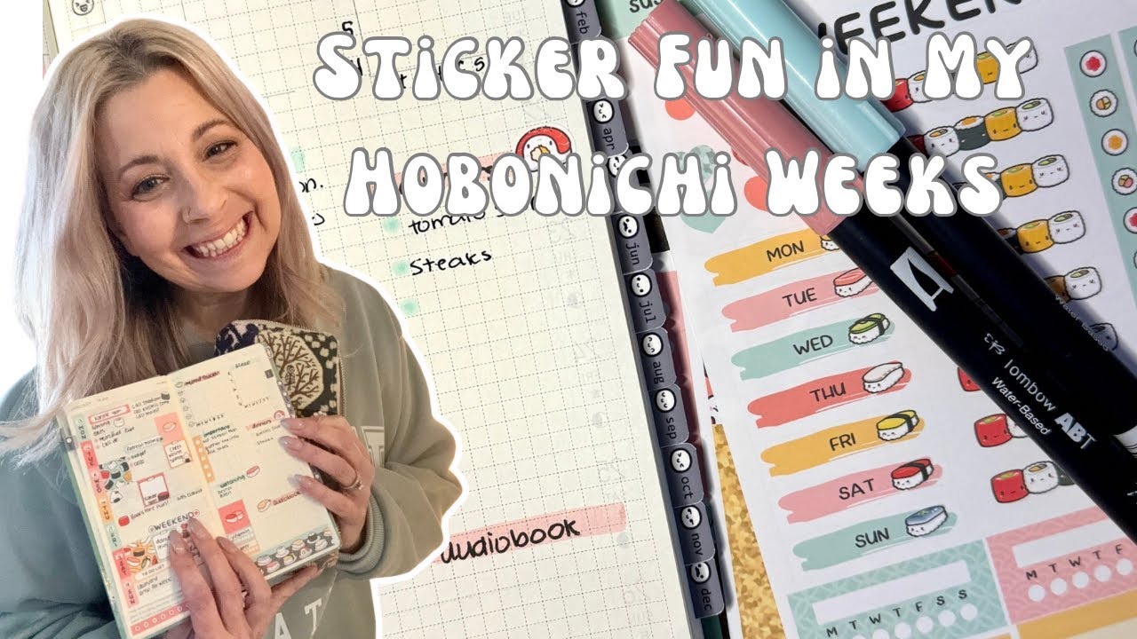 Hobonichi Weeks | Plan With Me | Hubman and Chubgirl