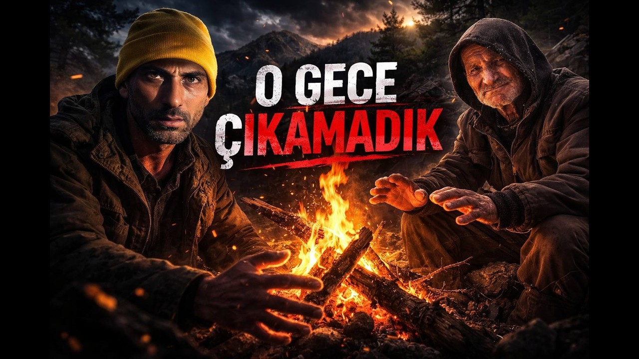 O GECE ÇIKAMADIK — ÇADIR SU ALDI, FIRTINA DİNMEDİ | 20 YILDIR DAĞDA YAŞAYAN ADAM