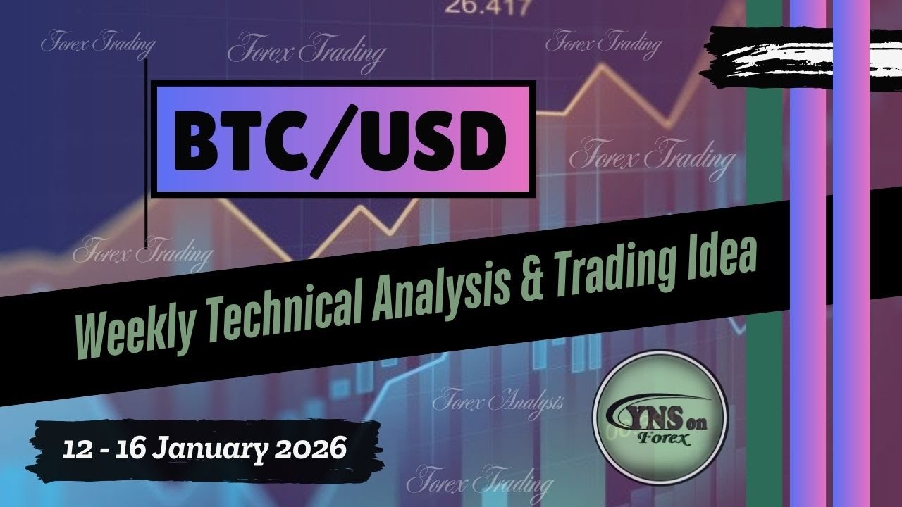 BTCUSD | Еженедельный технический анализ криптовалюты на 12-16 января 2026 года от CYNS на Forex