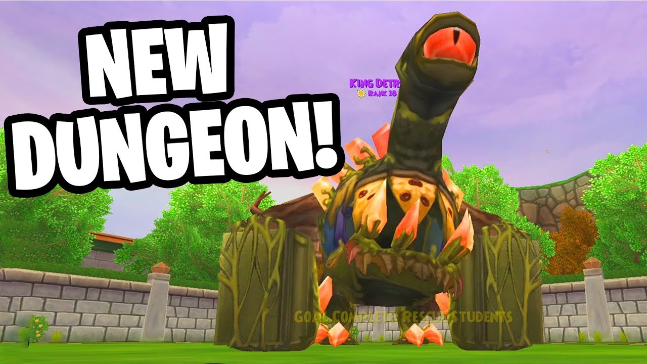 Wizard101: *NEW* DUNGEON IN GOLEM COURT!!