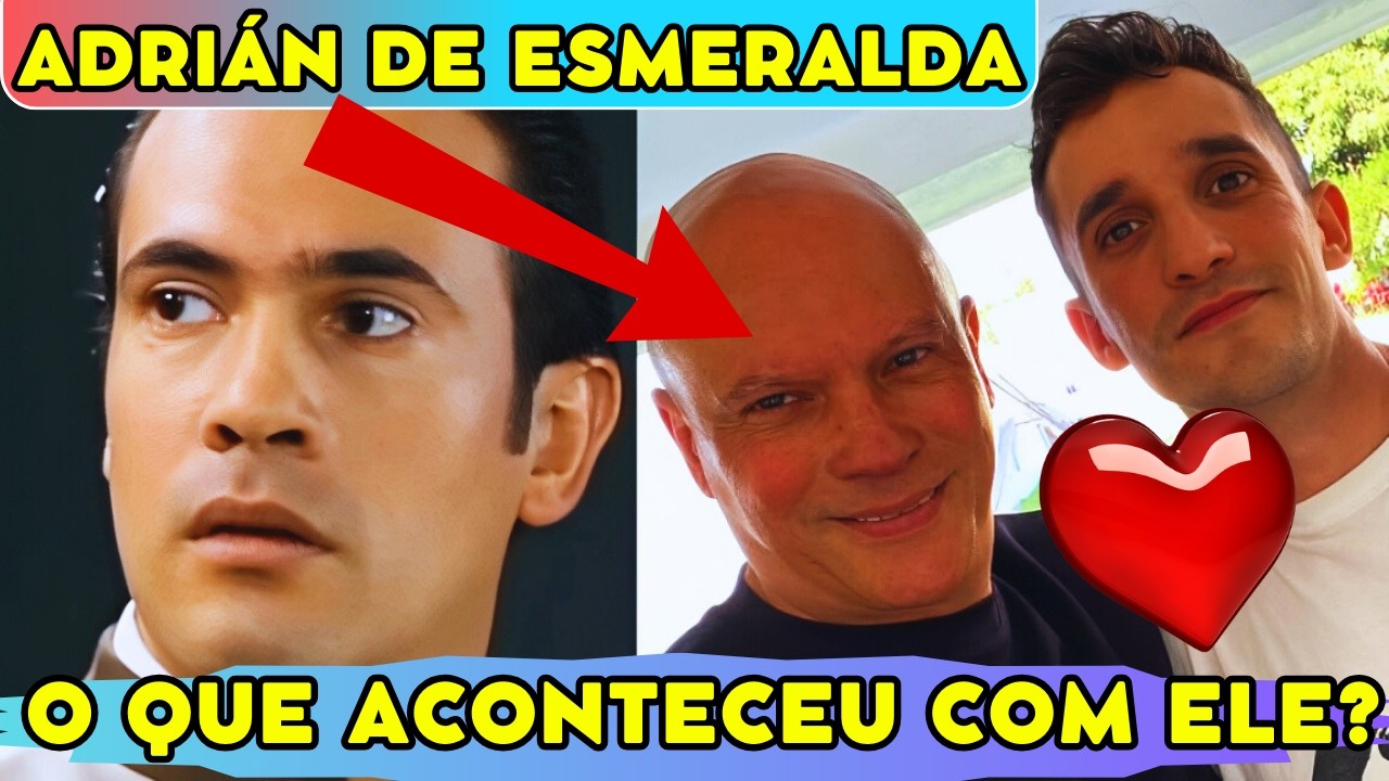 ATOR que fez o ADRIÁN de ESMERALDA, Alejandro Ruíz, MUDOU MUITO e HOJE está ASSIM!!