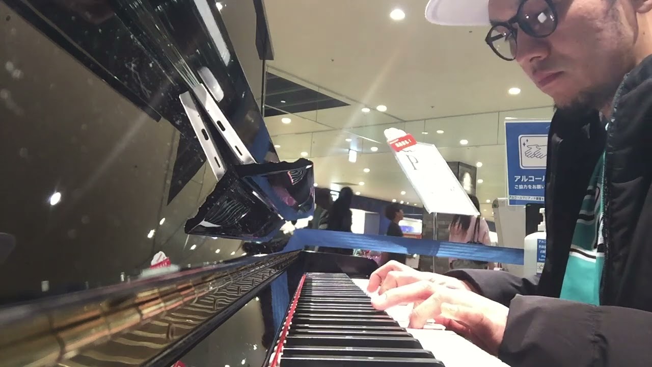Live music in Japan's piano cover song Ifan seventeen the title is 