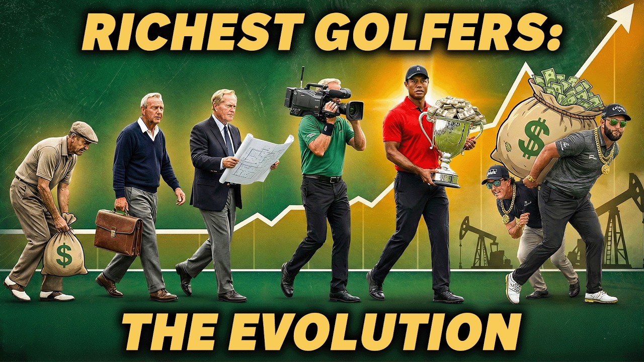 The Richest Golfers by Decade: The Evolution of Greed