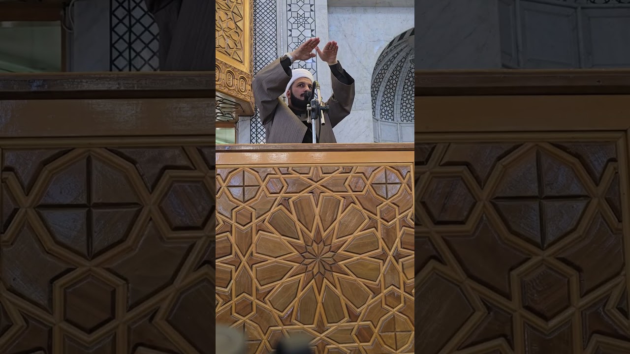 (أسباب نزول الغيث ) خطبة الجمعة للشيخ عبد الله سمير الحناوي 
