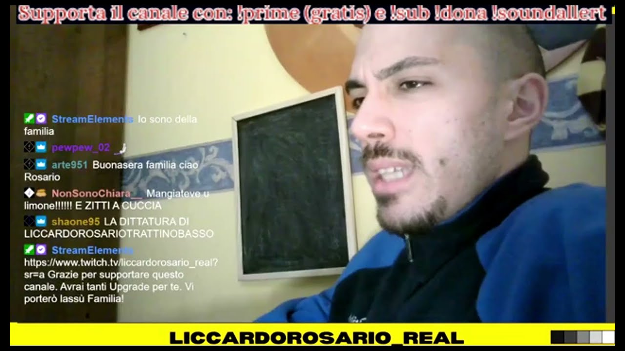 Liccardo Rosario infuriato dopo i 