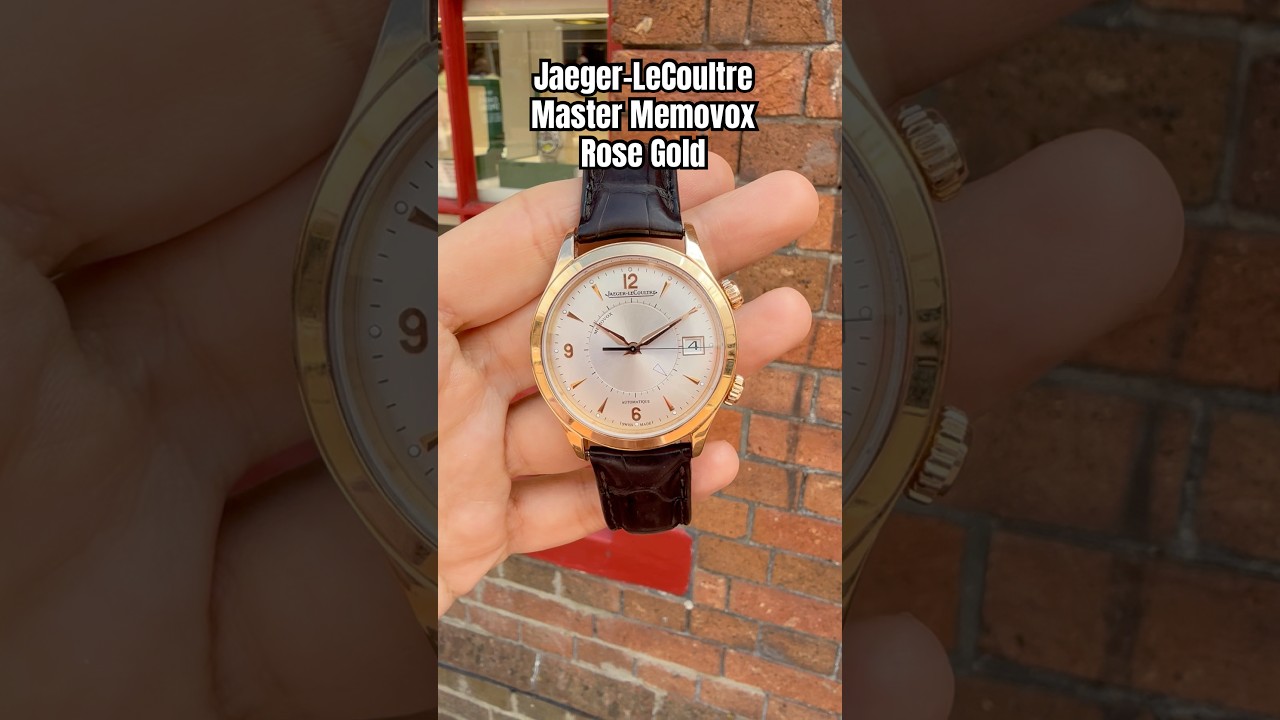Jaeger-LeCoultre JLC Master Memovox 174.2.96 40mm 18ct Rose Gold 2014 Watch