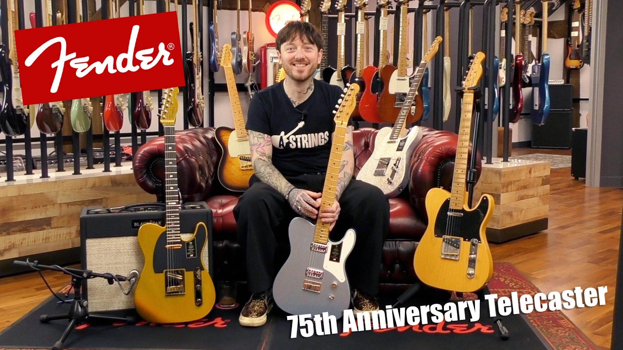 Тот самый, с которого все началось! Fender Telecaster, выпущенные к 75-летию компании.