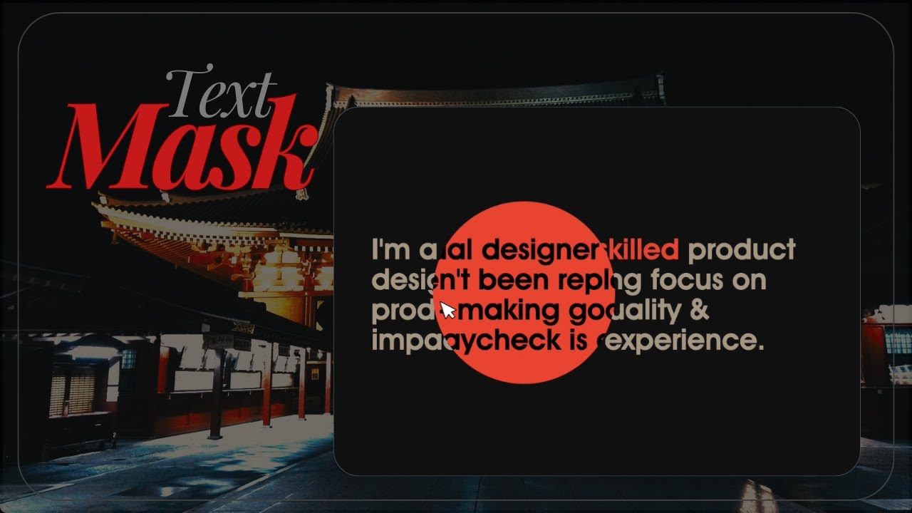 This text isn’t visible until you move your mouse