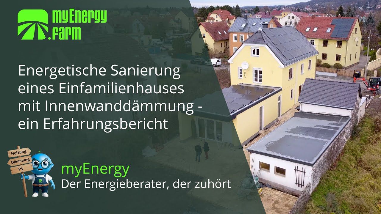 Energetische Sanierung eines Einfamilienhauses mit Innenwanddämmung – Ein Erfahrungsbericht