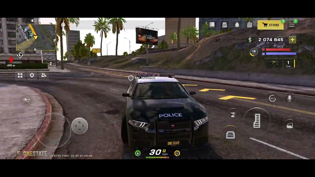 Arresting a criminal in one state #onestate #gameplay #criminal #police 