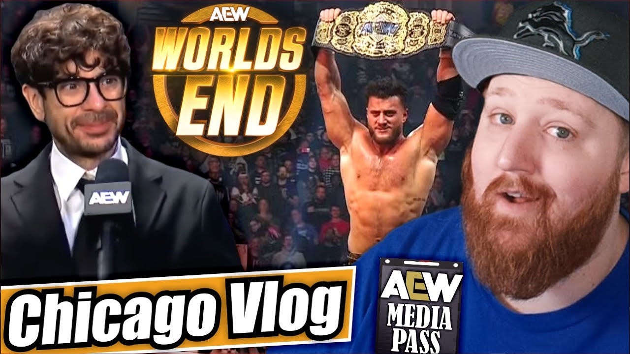 I got to talk to Tony Khan.. | AEW World's End Vlog
