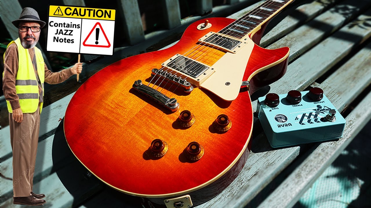 Greco SUPER REAL Les Paul, RYRA Klone and Fender Champ Jammin'