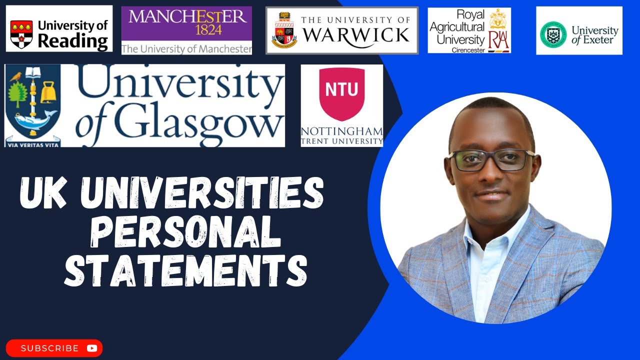 How to Write a Personal Statement for a UK University Master's Application. #studyabroad