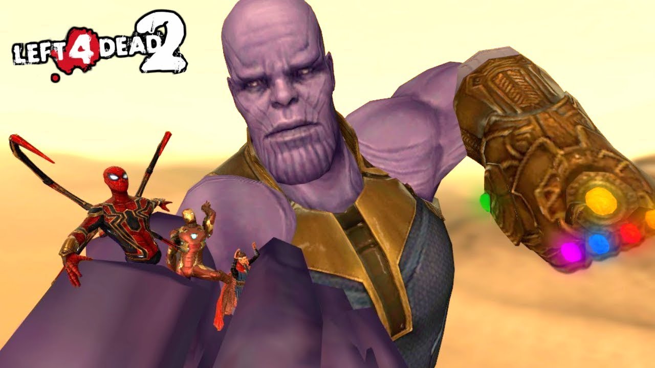 Left 4 Dead 2: THANOS & INFINITY WAR! (Funny Moments con Amigos) Lechu
