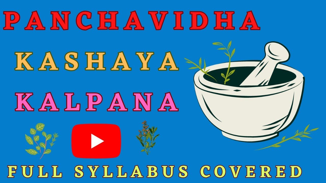 PANCHAVIDHA KASHAYA KALPANA🌱☘️|Part 1|Bhaishajya Lectures in English🔥 #bams #neet #medico #ayurveda
